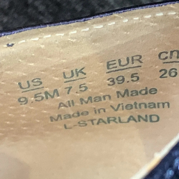 Franco Sarto Metallic Purple Pointed Toe Loafers size 9 ½ - Picture 7 of 11